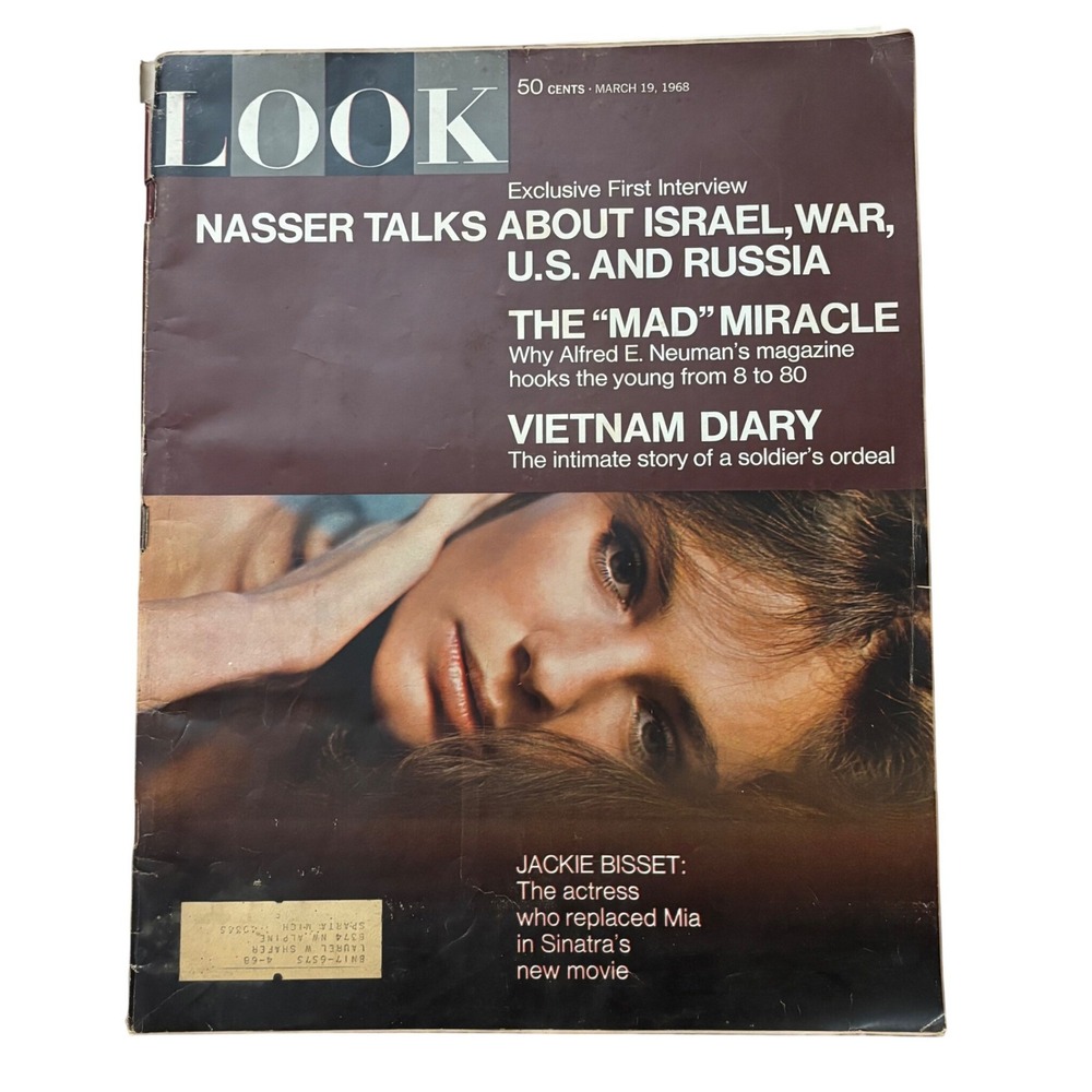 Vintage LOOK Magazine | March 19 1968 | Vintage Marlboro Ad